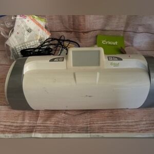 Cricut Cutting Machine in White and Gray